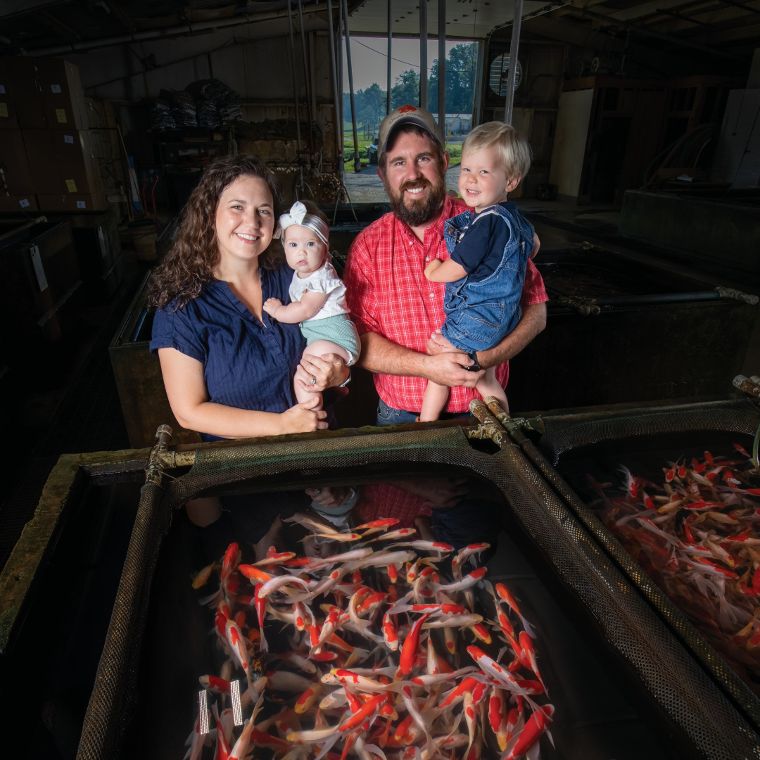 Ozark Fisheries Joseph and Sarah Cleveland Family