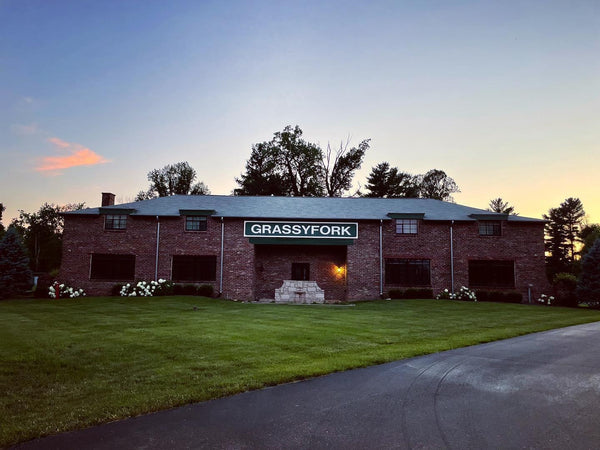 Grassyfork Fisheries building