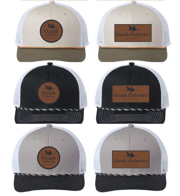 Ozark Fisheries Hat with Leather Patch
