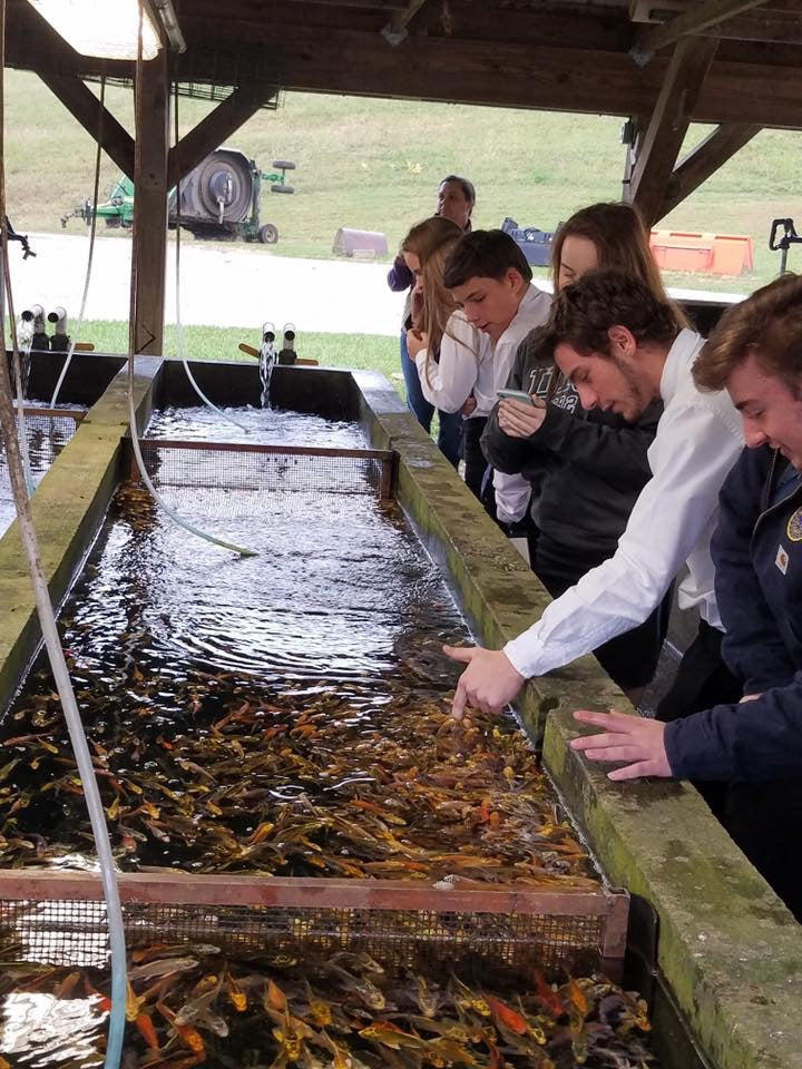 Ozark Fisheries FFA Fish Farm Tours