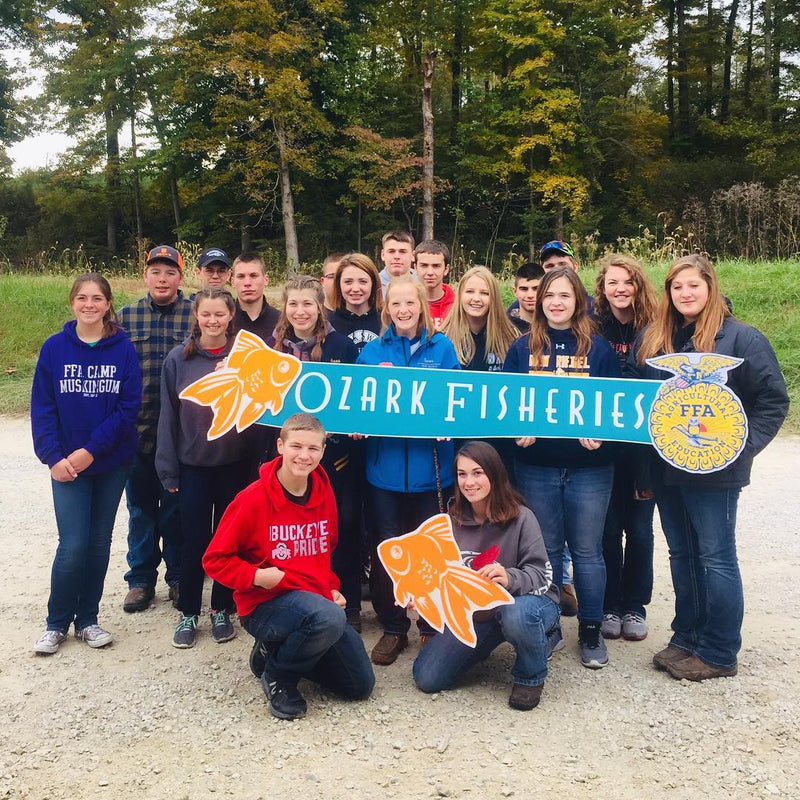 Ozark Fisheries FFA Fish Farm Tours